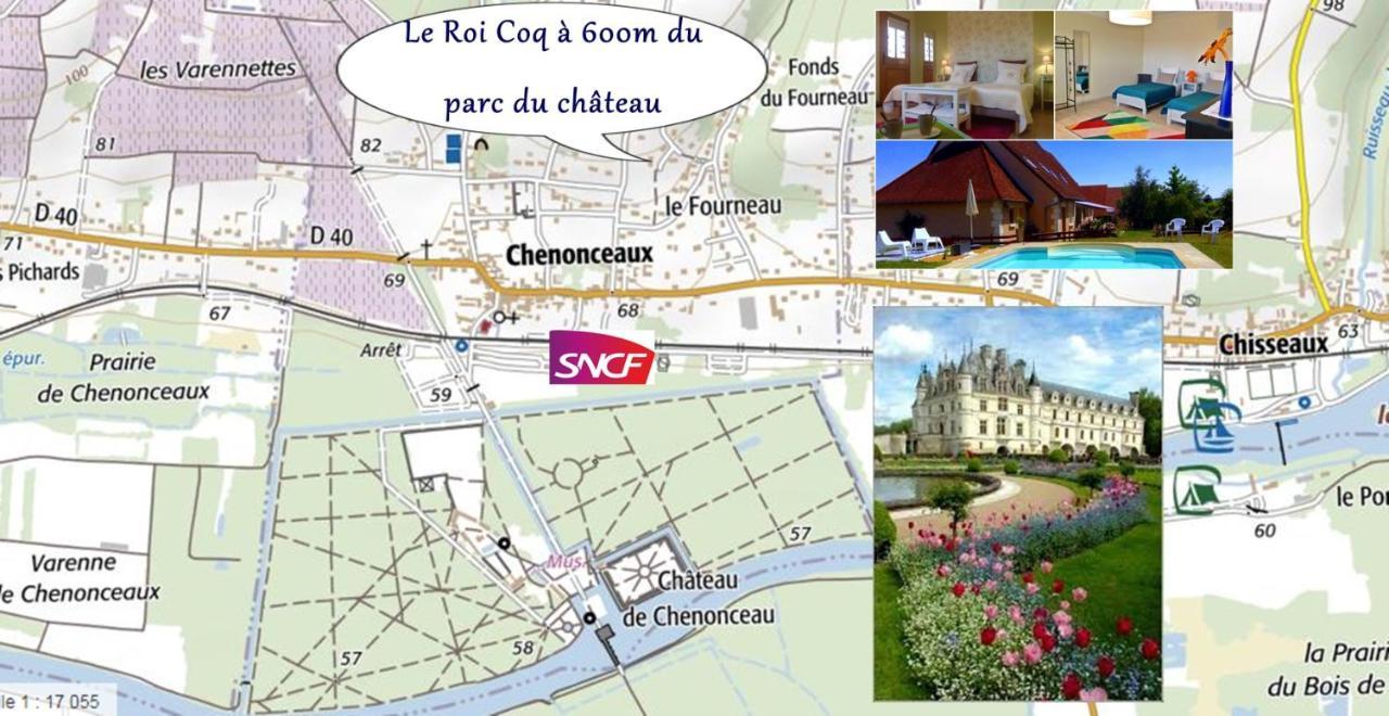 쉬농스 Le Roi Coq B&B 외부 사진